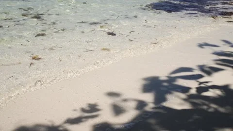 Karimunjawa Island Beach Loop Stock Footage 257671699