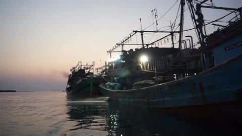 Karimunjawa before Sunset Stock Footage 147882388