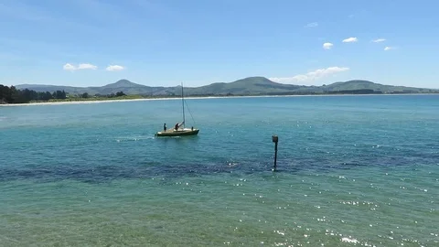 Karitane Beach Stock Footage 120594000