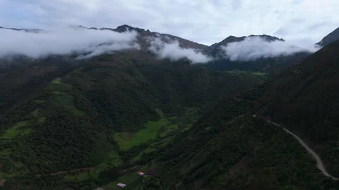 Karkatera Road sierra, Peru Stock Footage 343671607