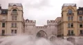 Karlsplatz Stachus Karlstor Gate Fountain Munich Shopping Street Popular Area HD Footage