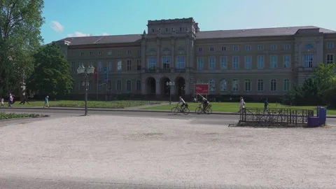 Karlsruhe museum  Stock Footage 243499368