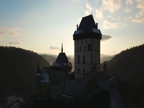 Karlstejn 3 Stockbeeldmateriaal 83559292