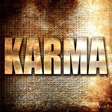 Karma Stock Illustration