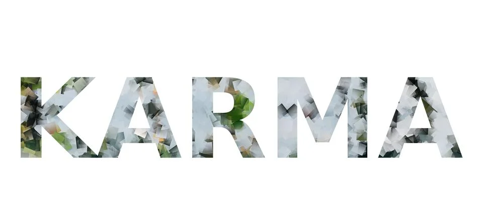 KARMA Stock Illustration