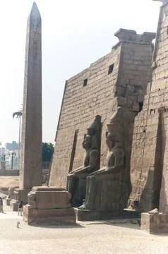 Karnak complex Stock Photos