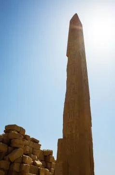 Karnak Obelisk Stock Photos