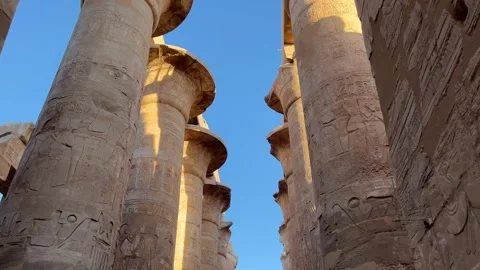 The Karnak Temple Complex Stock Footage 302376068