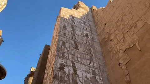 The Karnak Temple Complex Stock Footage 302376259