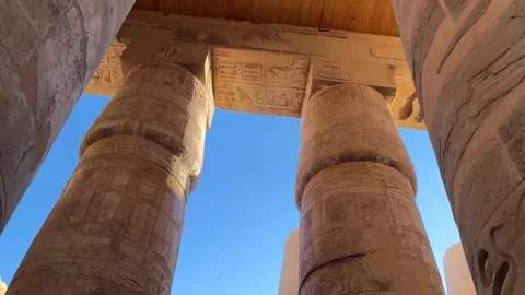 The Karnak Temple Complex Stock Footage 302376289