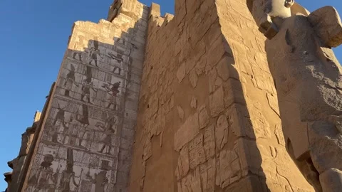 The Karnak Temple Complex Stock Footage 302376450