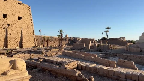 The Karnak Temple Complex Stock Footage 302376974