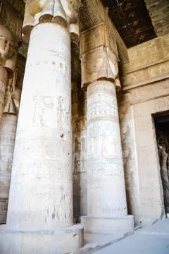 Karnak Temple Complex. Luxor. Egypt. Stock Illustration