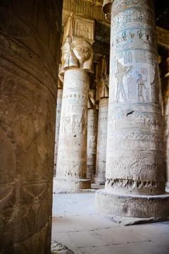 Karnak Temple Complex. Luxor. Egypt. Stock Illustration