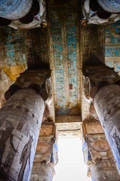 Karnak Temple Complex. Luxor. Egypt. Stock Illustration