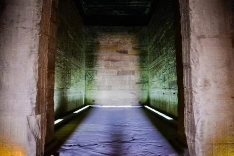 Karnak Temple Complex. Luxor. Egypt. Stock Illustration