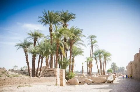 Karnak Temple Complex. Luxor. Egypt. Stock Photos
