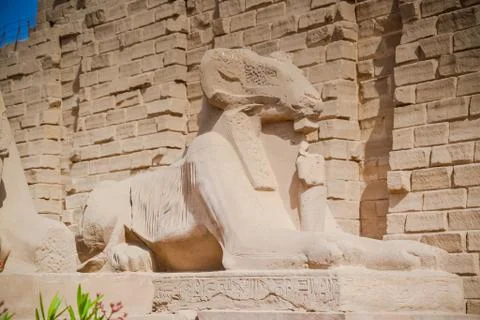 Karnak Temple Complex. Luxor. Egypt. Foto stock
