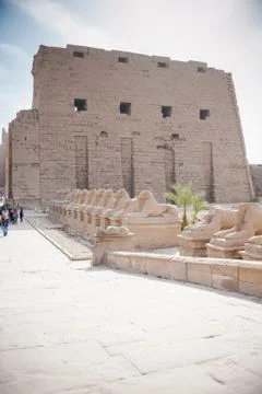 Karnak Temple Complex. Luxor. Egypt. Stock Photos