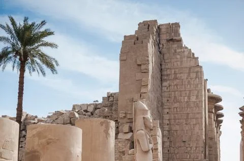 Karnak Temple Complex. Luxor. Egypt. Foto stock