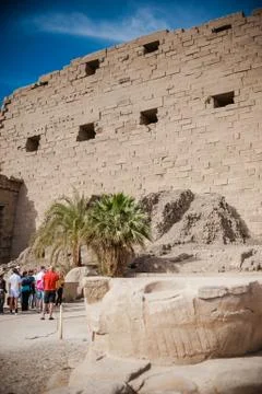 Karnak Temple Complex. Luxor. Egypt. Stock Photos