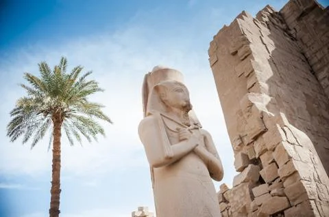 Karnak Temple Complex. Luxor. Egypt. Foto stock