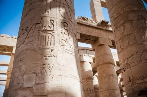 Karnak Temple Complex. Luxor. Egypt. Stock Photos