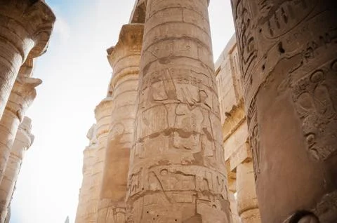 Karnak Temple Complex. Luxor. Egypt. Stock Photos