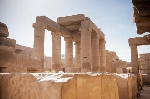 Karnak Temple Complex. Luxor. Egypt. Stock Photos