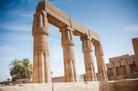 Karnak Temple Complex. Luxor. Egypt. Stock Photos