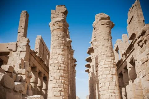 Karnak Temple Complex. Luxor. Egypt. Stock Photos
