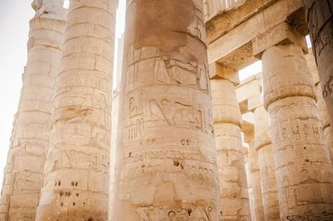 Karnak Temple Complex. Luxor. Egypt. Stock Photos