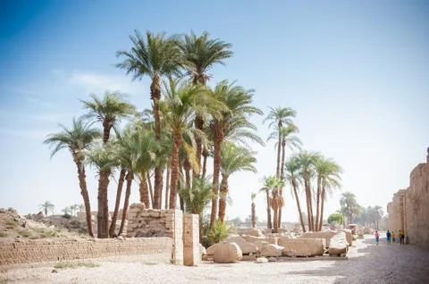 Karnak Temple Complex. Luxor. Egypt. Stock Photos