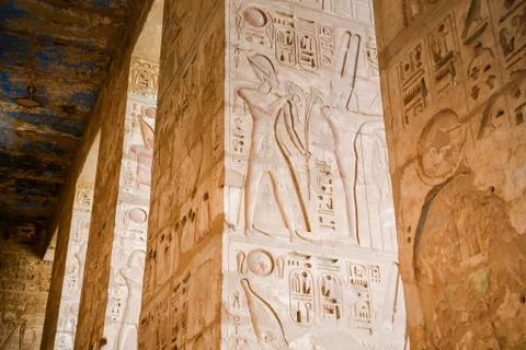 Karnak Temple Complex. Luxor. Egypt. Stock Photos