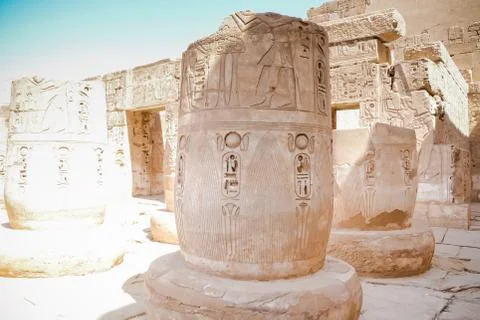 Karnak Temple Complex. Luxor. Egypt. Stock Photos