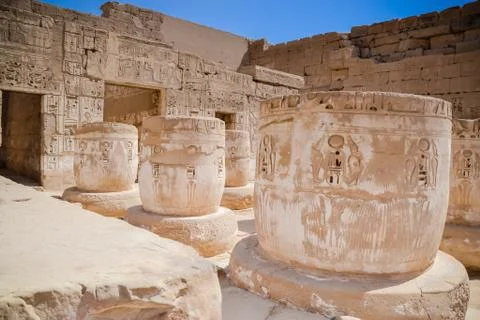 Karnak Temple Complex. Luxor. Egypt. Stock Photos