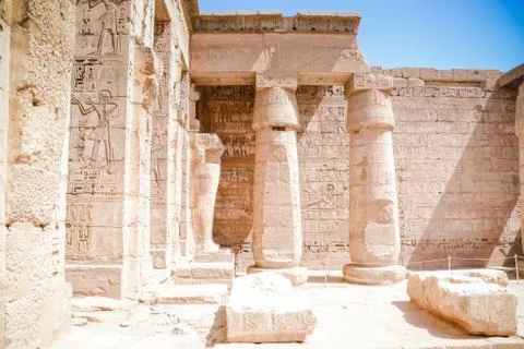 Karnak Temple Complex. Luxor. Egypt. Stock Photos
