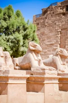 Karnak Temple Complex. Luxor. Egypt. Foto stock