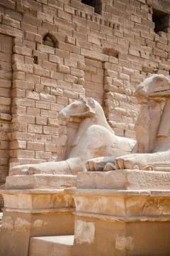 Karnak Temple Complex. Luxor. Egypt. Stock Photos
