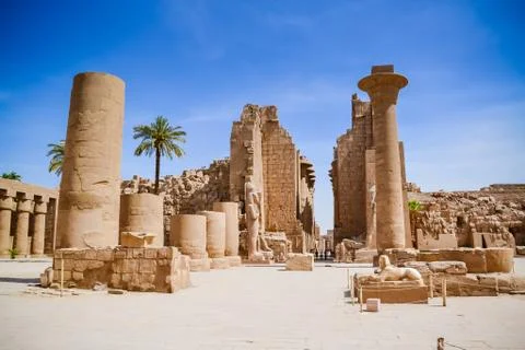 Karnak Temple Complex. Luxor. Egypt. Foto stock