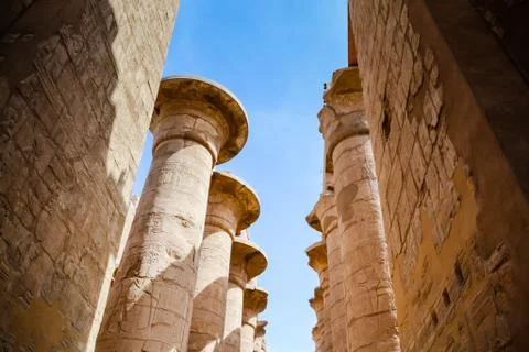 Karnak Temple Complex. Luxor. Egypt. Stock Photos