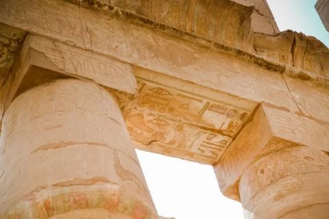 Karnak Temple Complex. Luxor. Egypt. Stock Photos