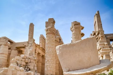 Karnak Temple Complex. Luxor. Egypt. Stock Photos