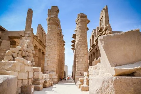 Karnak Temple Complex. Luxor. Egypt. Stock Photos