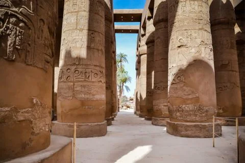 Karnak Temple Complex. Luxor. Egypt. Stock Photos
