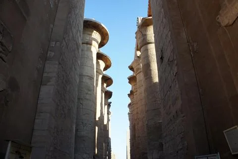Karnak Temple Complex. Luxor. Egypt Stock Photos