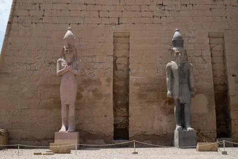 Karnak temple complex in Luxor, Egypt Stock Photos