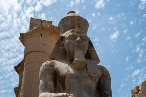 Karnak temple complex in Luxor, Egypt Stock Photos