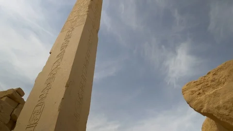 The Karnak Temple Complex, Luxor Stock Footage 88653190
