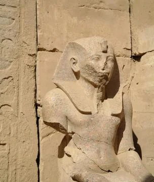 Karnak temple complex in luxor Stock Photos